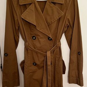 Old Navy Women's Classic Tan Trench Coat